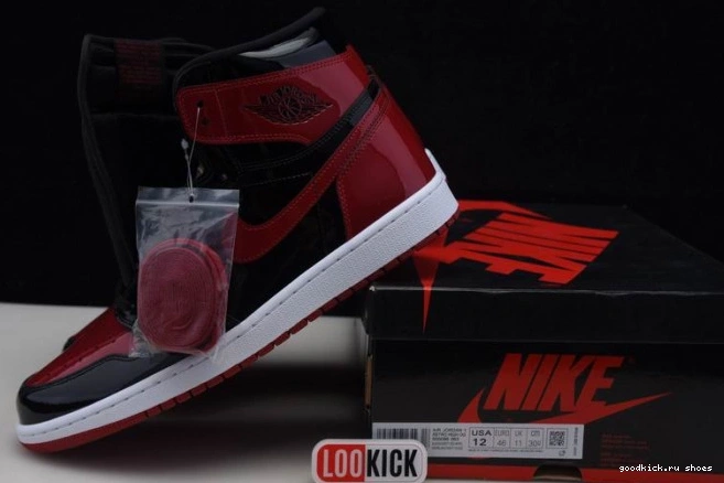Rep OG 555088-063 Bred High 1 Jordan Patent Air 0731